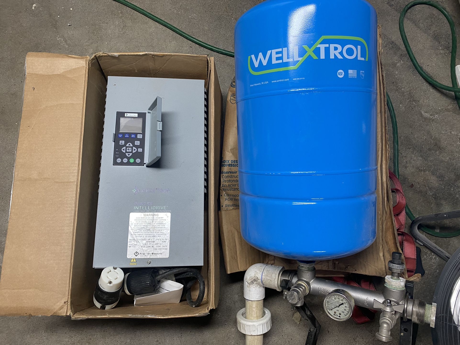 Pentek Intellidrive PID10 Water Pressure Control Center for Sale in