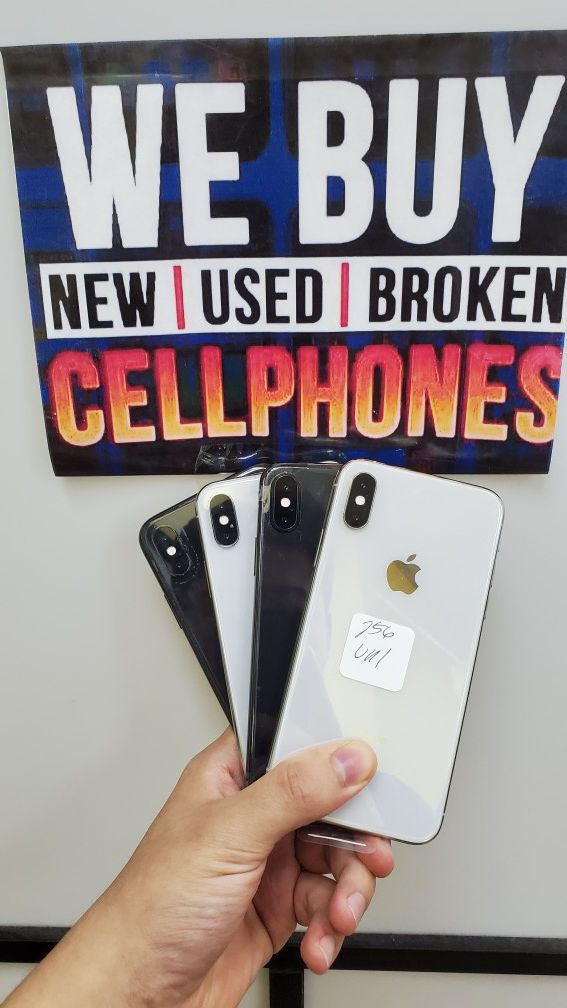 IPHONE X 256GB UNLOCKED FOR ANY CARRIER
