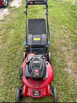 Self propelled Toro  lawn mower