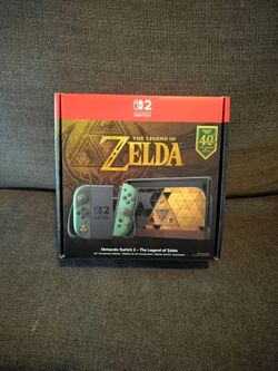 Switch 2 Legend of Zelda 40th Anniversary Console
