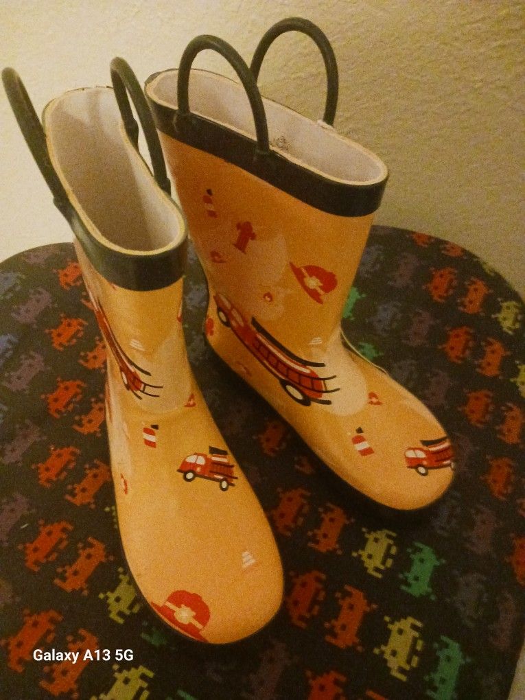 Rain Boots Toddler 12 T New