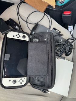 Nintendo switch oled with extras