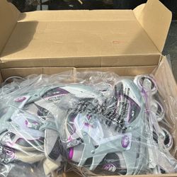 Girls Size 9 Roller Blades 
