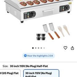 Electric griddle/countertop griddle/commercial griddle