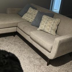 Beige Sectional Couch