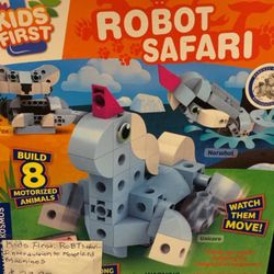 Kids first robot 🤖 safari-Introduction to motorized machines 5+ 