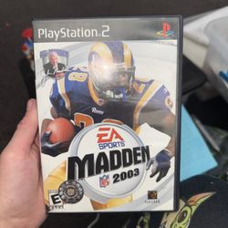 Madden 2003 PlayStation 2