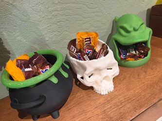 3D Printed Halloween Candy Bowl