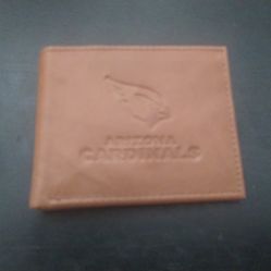 Brand New Arizona Cardinals Genuine Leather Wallet