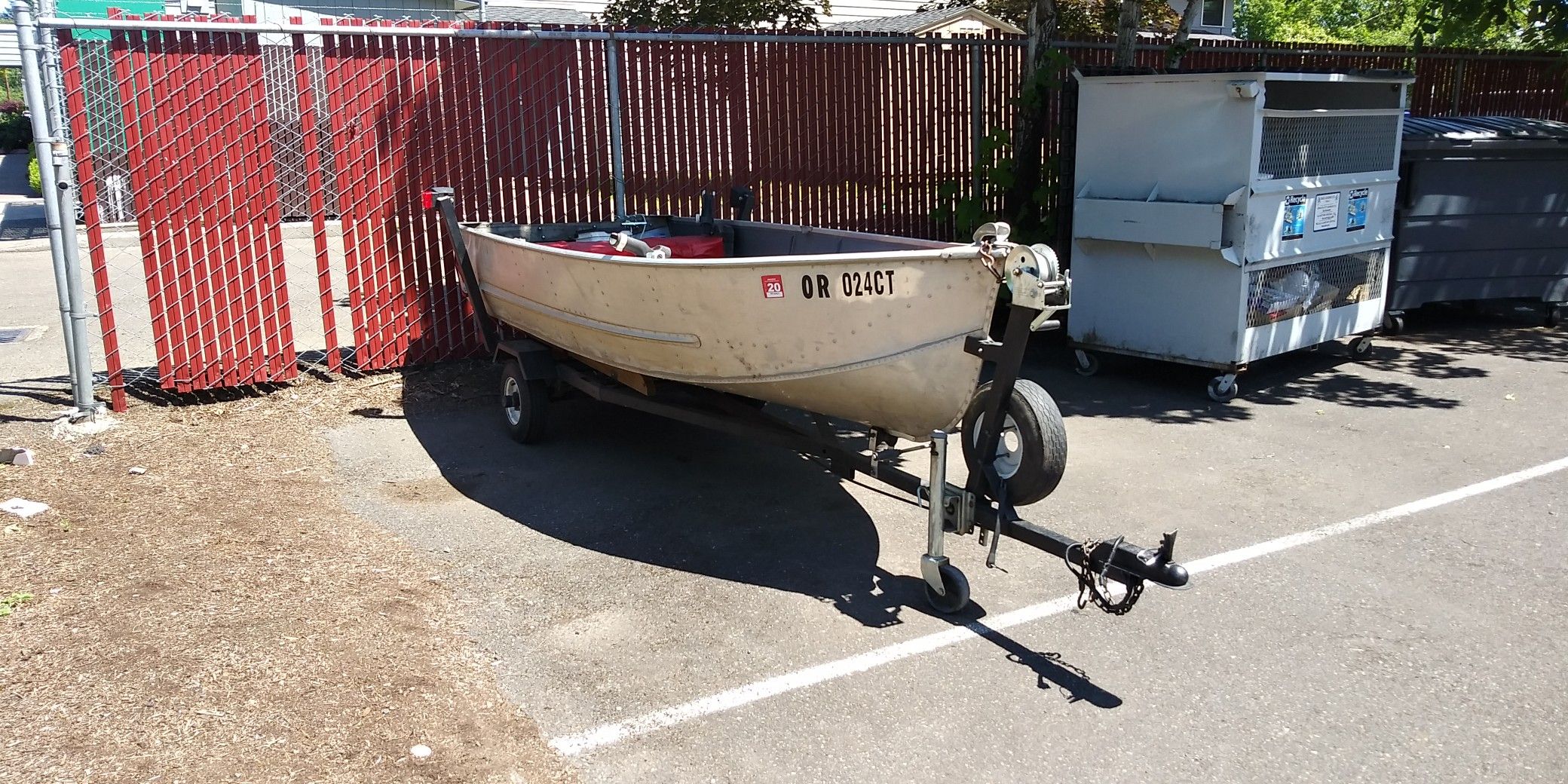 12 foot aluminum fishing boat