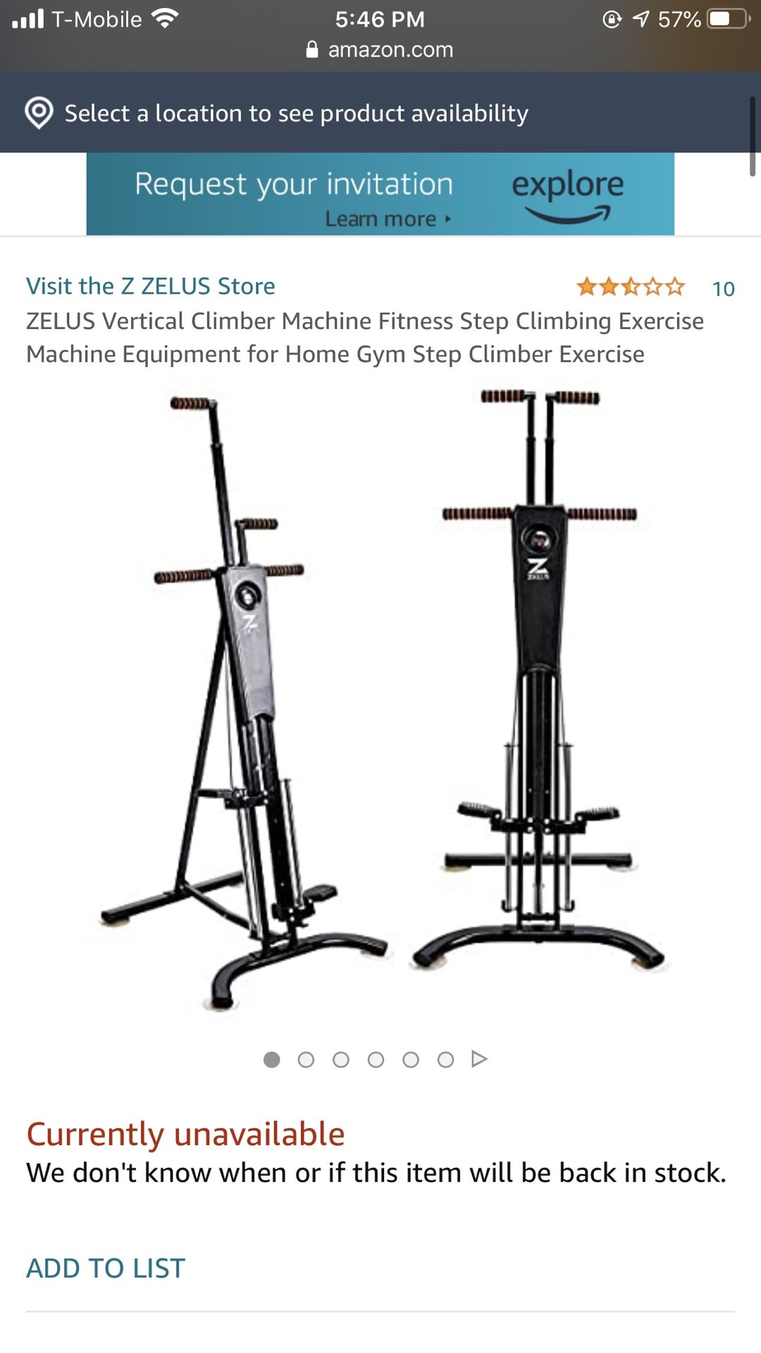 ZELUS Fitness Mountain Climber for Sale in Duarte CA OfferUp