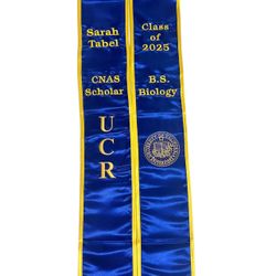 Graduation Sash Personalized
