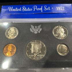 1972 S Gem Proof US Mint Set In Original Government Package 