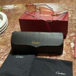 C White Buff Red Sunglasses 