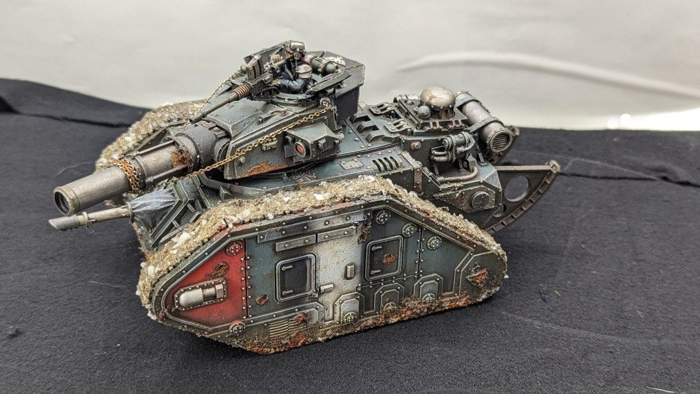 Forgeworld Death Korps of Krieg Mars Alpha Pattern Leman Russ with Modified Ryza Pattern Turret