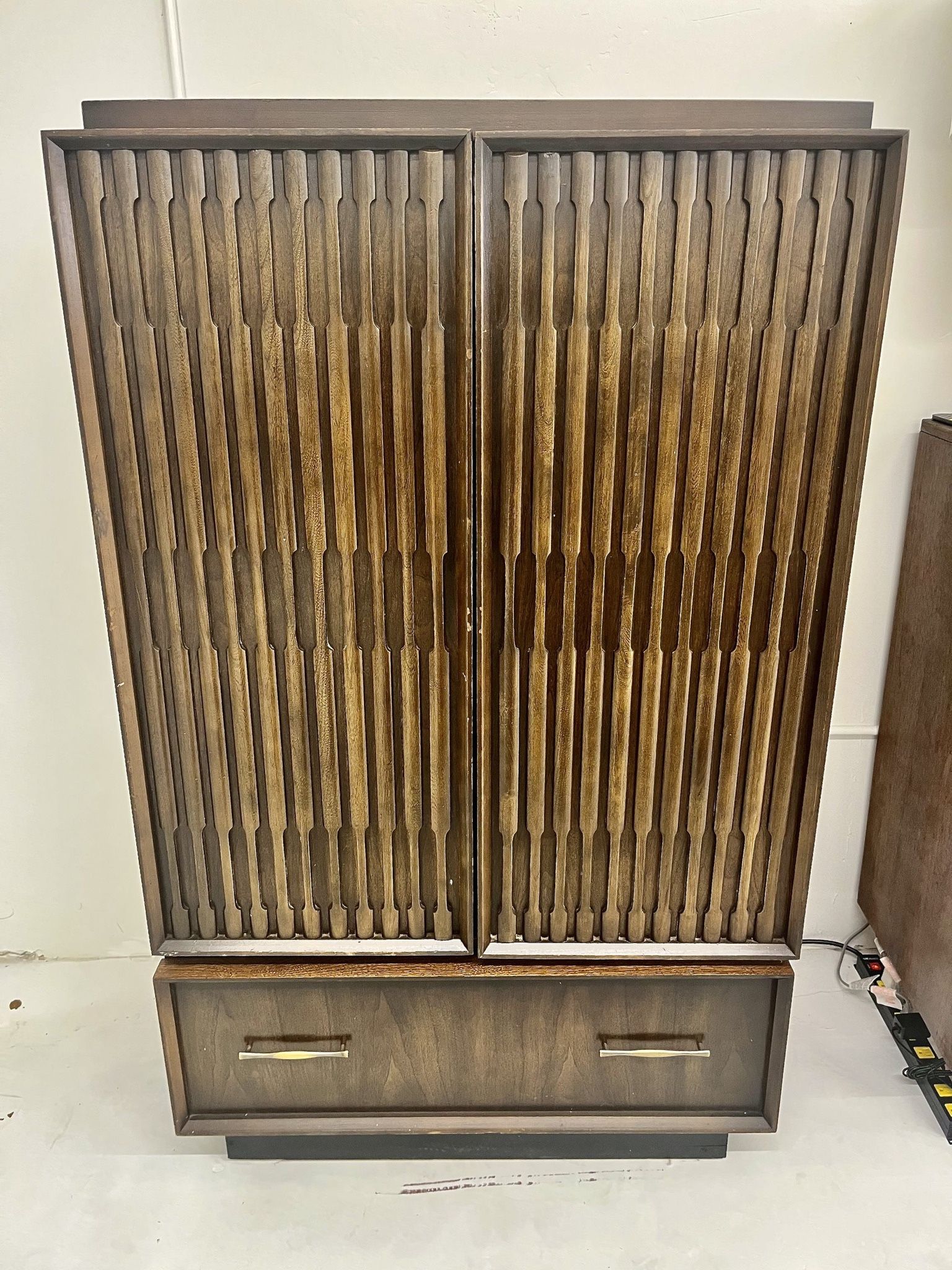 Lane Walnut Gentleman’s Chest/Dresser/Armoire