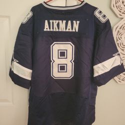 Troy Aikman #8, Vintage Nike On Field Jersey Size XL 52,  Dallas Cowboys 