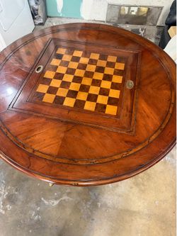 High End Theodore Alexander Grandmaster Game Table