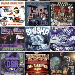 Ultimate Screw Collection 2TB 4,000+ Mixtapes N Albums