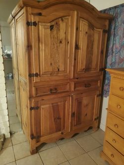 Cabinet And Bed