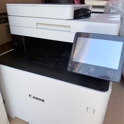 Canon MF741cdw color laser printer with extra toners