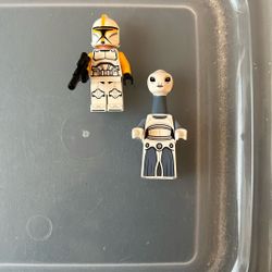 Lego Star Wars Taun We And Phase 1 Clone Commander