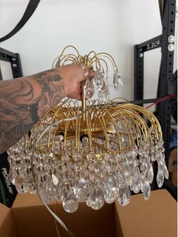Crystal chandelier