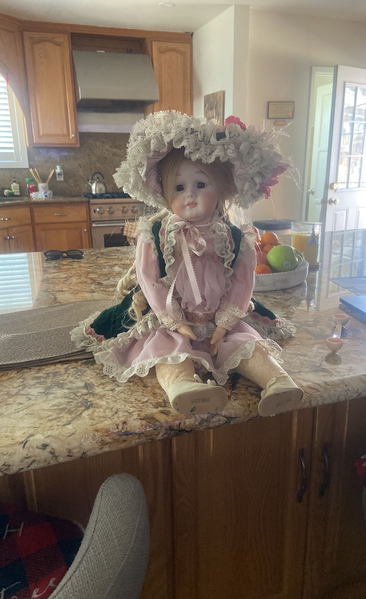 Homemade Porcelain Doll