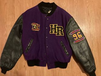 Hard Rock Cafe 25th Anniversary Letterman jacket, 1996 (M)
