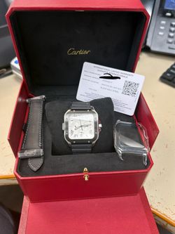 Cartier santos Chronograph XL