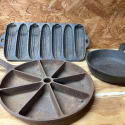 Vintage Cast Iron Cookware Set