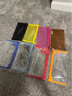 Aesthetic Mesh Pencil Cases / School Pouches – Multiple Colors