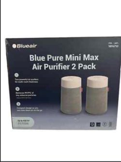 Blue pure mini max  air purifier 2 pack