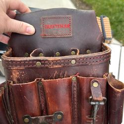Craftsman leather tool belt