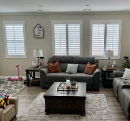 REAL WOOD & LIFETIME WARRANTY, Custom Interior Shutters, Plantation Shutters, Window Treatments, Window Coverings, Persianas de Madera