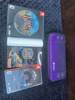 Nintendo switch  case and game
