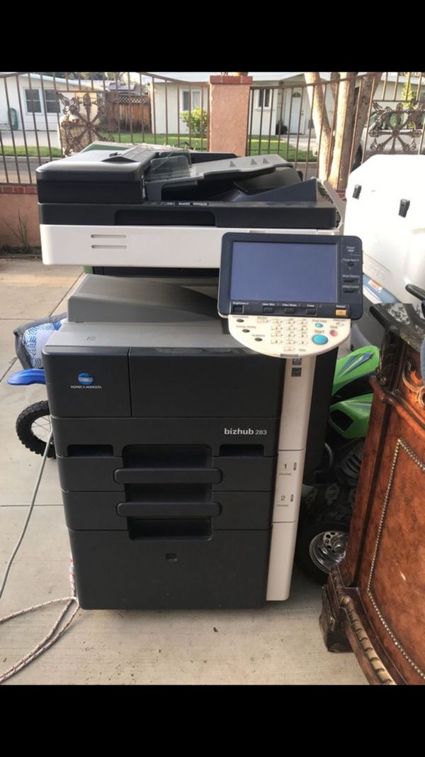 Konica Minolta Bizhub 283 Copier Printer Scanner For Sale In Los Angeles Ca Offerup