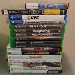 Video Game Lot $5.00 EACH 