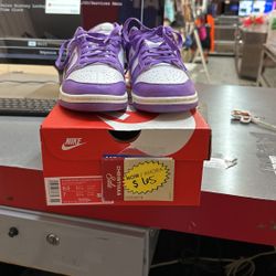 Purple Nike Dunks 