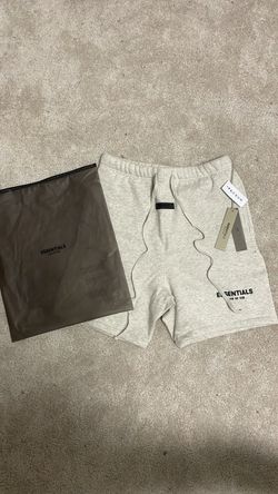 Essentials Fear Of God White Shorts