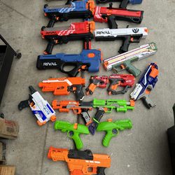 Pack Of. Nerf Guns Toys. Sold Together $75 Price Is Firm Pick Up Only