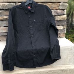Boys yboys Boys Quicksilver button down size Youth large/16-18