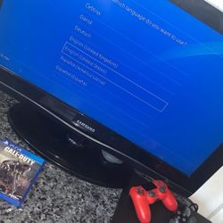 PS4 Pro And Extra Remote Game Include 