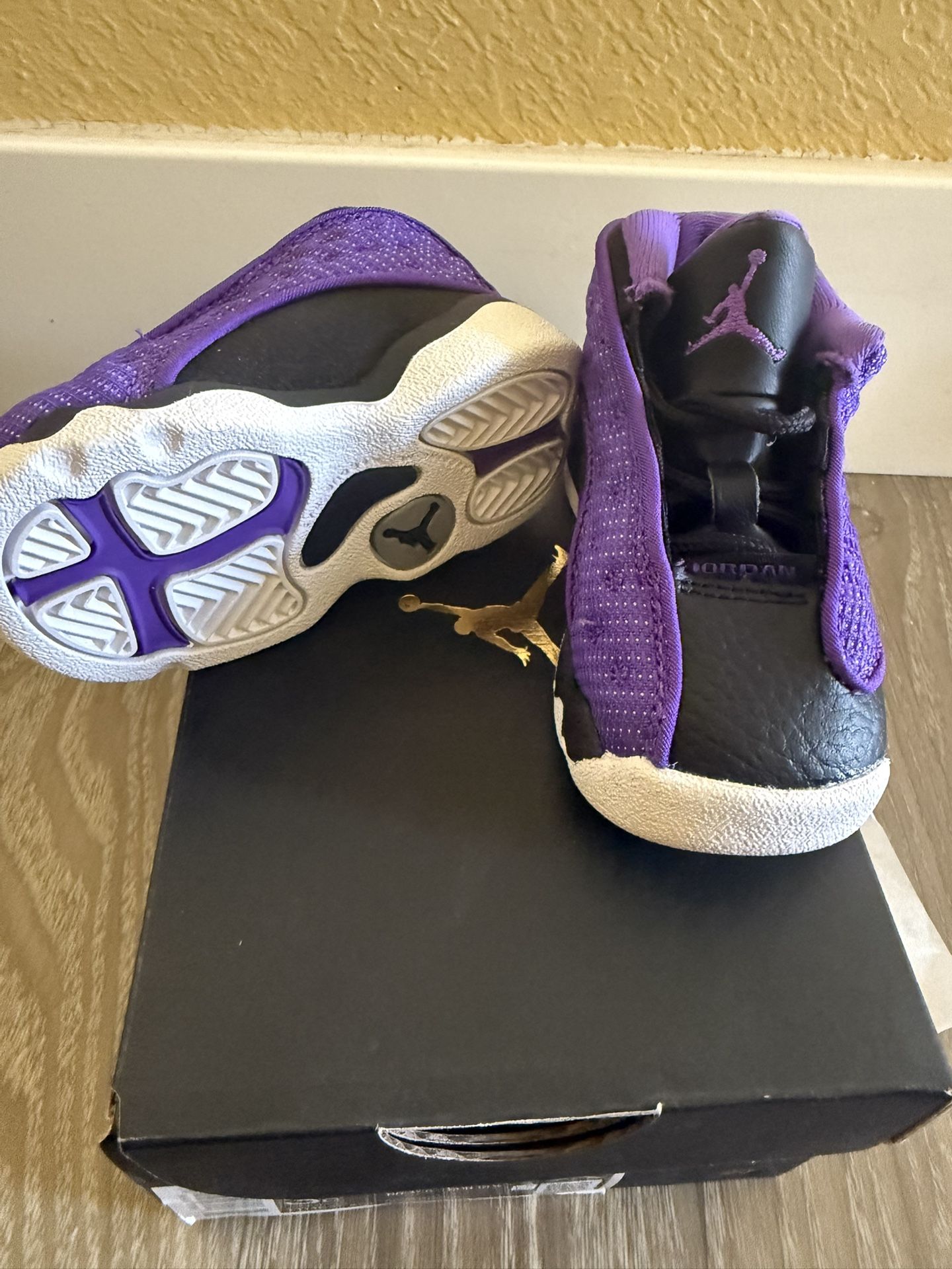 Purple Venom" Jordan 13 Retro - Toddler 3c - Brand New