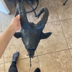 Black Phillip Halloween Goat Mask 