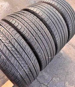 235-55-18 4tires Continental Con Excelente calidad Las 4