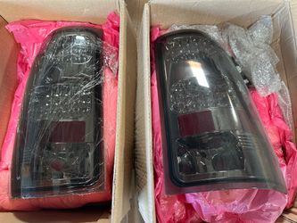 Chevy Silverado 07-13 Smoked taillights