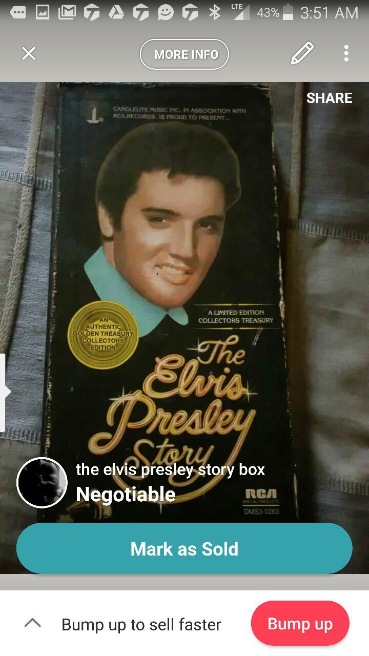 Elvis Presley set