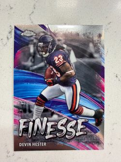 Devin Hester 2024 Topps Chrome #F-20 Finesse
