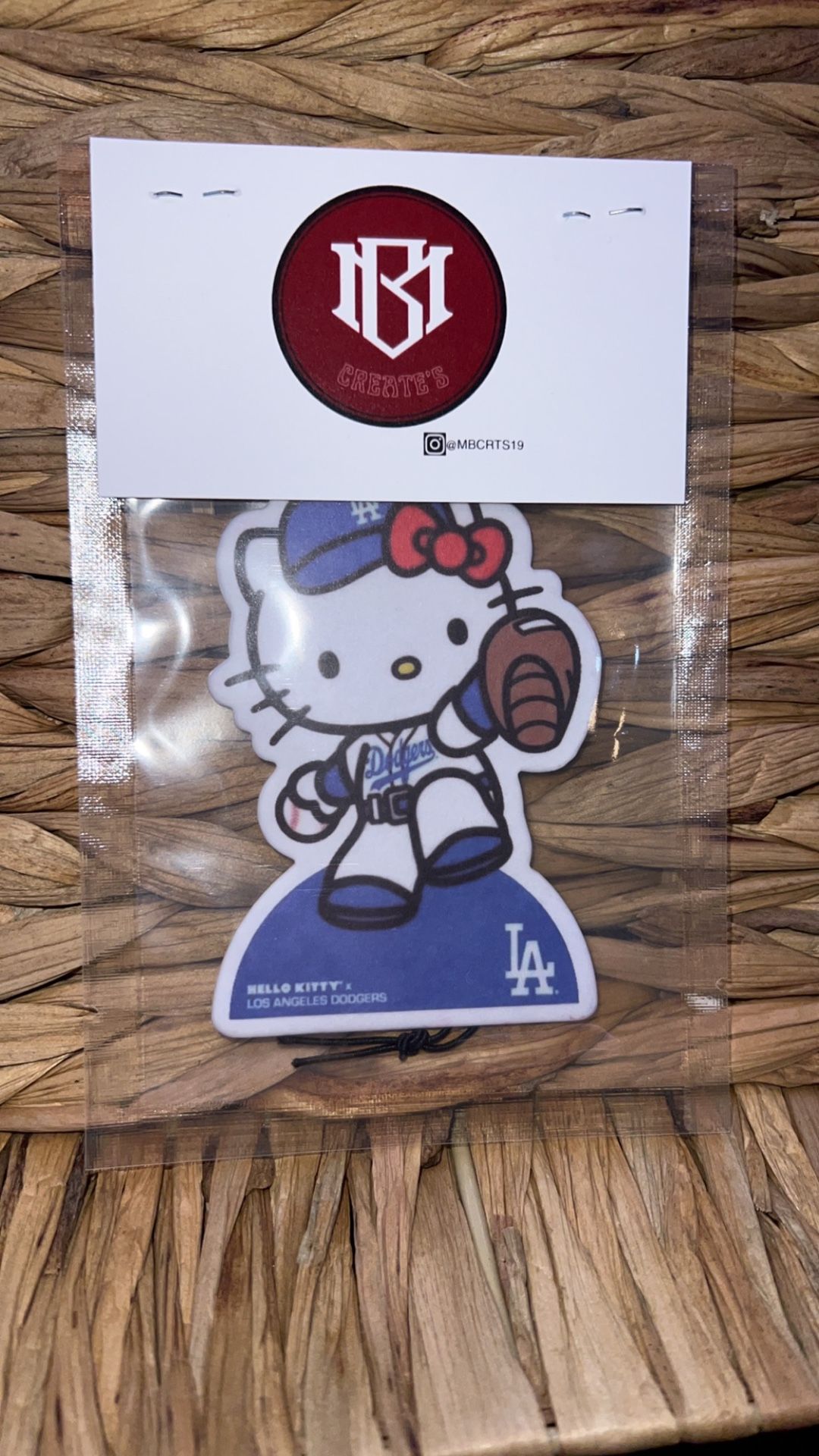 Hello kitty Dodger Car Air Freshener